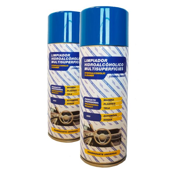 Limpiador hidroalcohólico multisuperficies